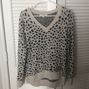 Loft leopard sweater